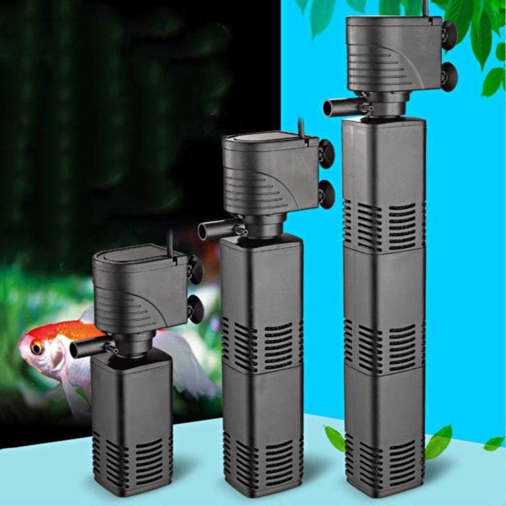 Fish Tank Filter Aquarium - Plastic 3 in 1 Fish Tank