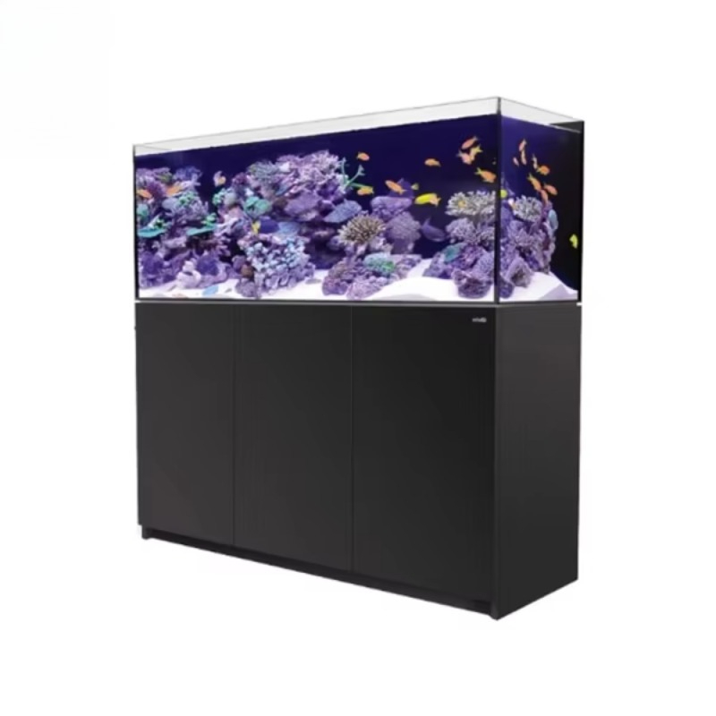 Aquarium Fish Restaurant - Modern luxury glass refrigerated aquarium for