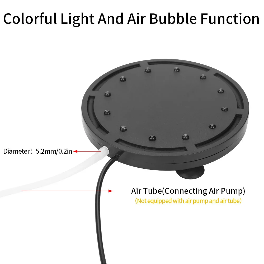 Pop IP68 12LEDs Aquarium Oxyge - Aquarium Fish Colour 评论和价格