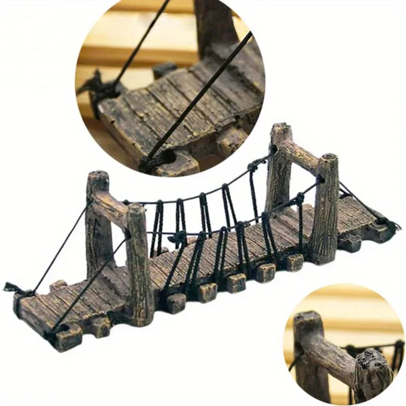 1Pc Aquarium Ornament Decorati - Aquarium Fish Bridge 评论和价格