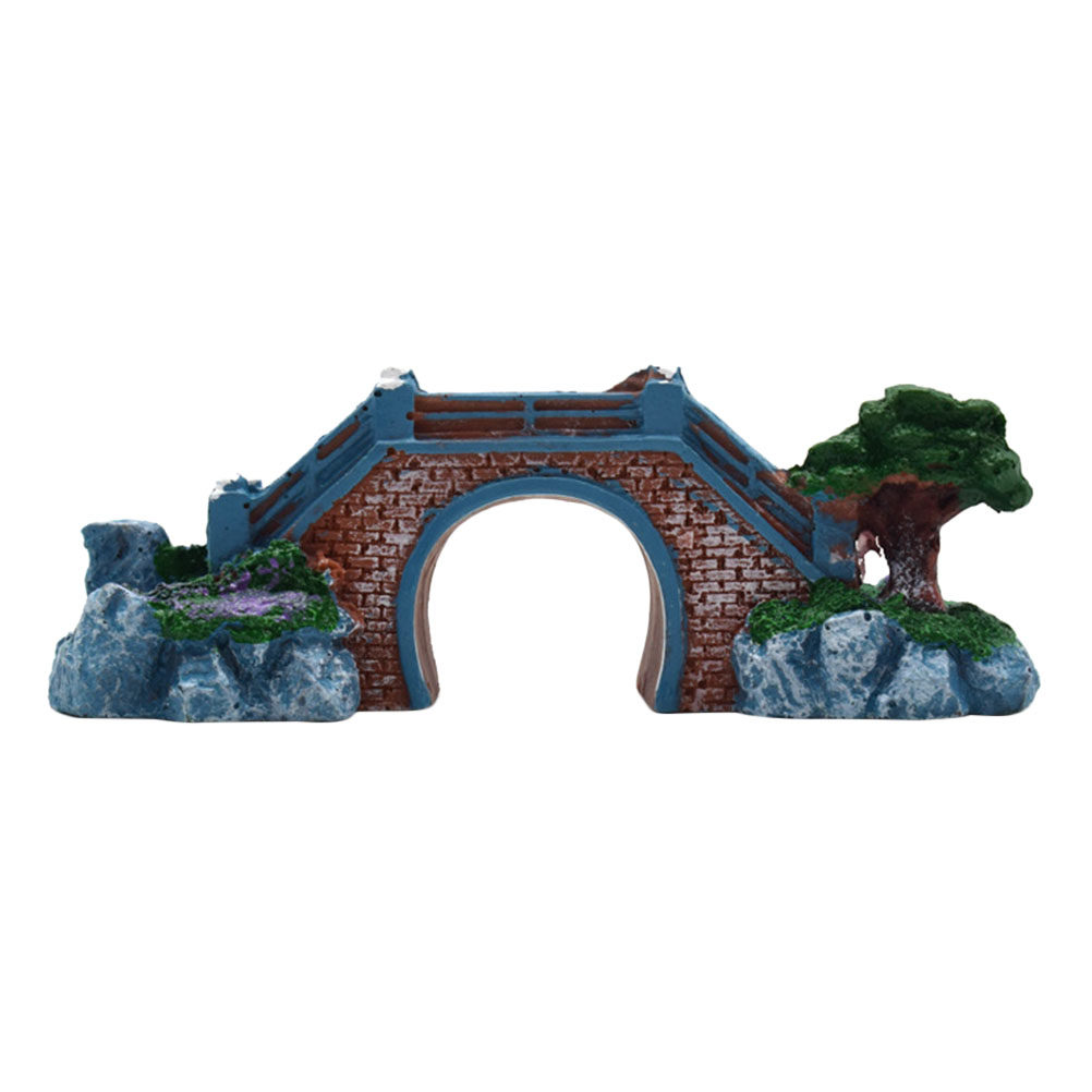 Fish Tank Resin Bridge Decorat - Aquarium Fish Bridge 评论和价格