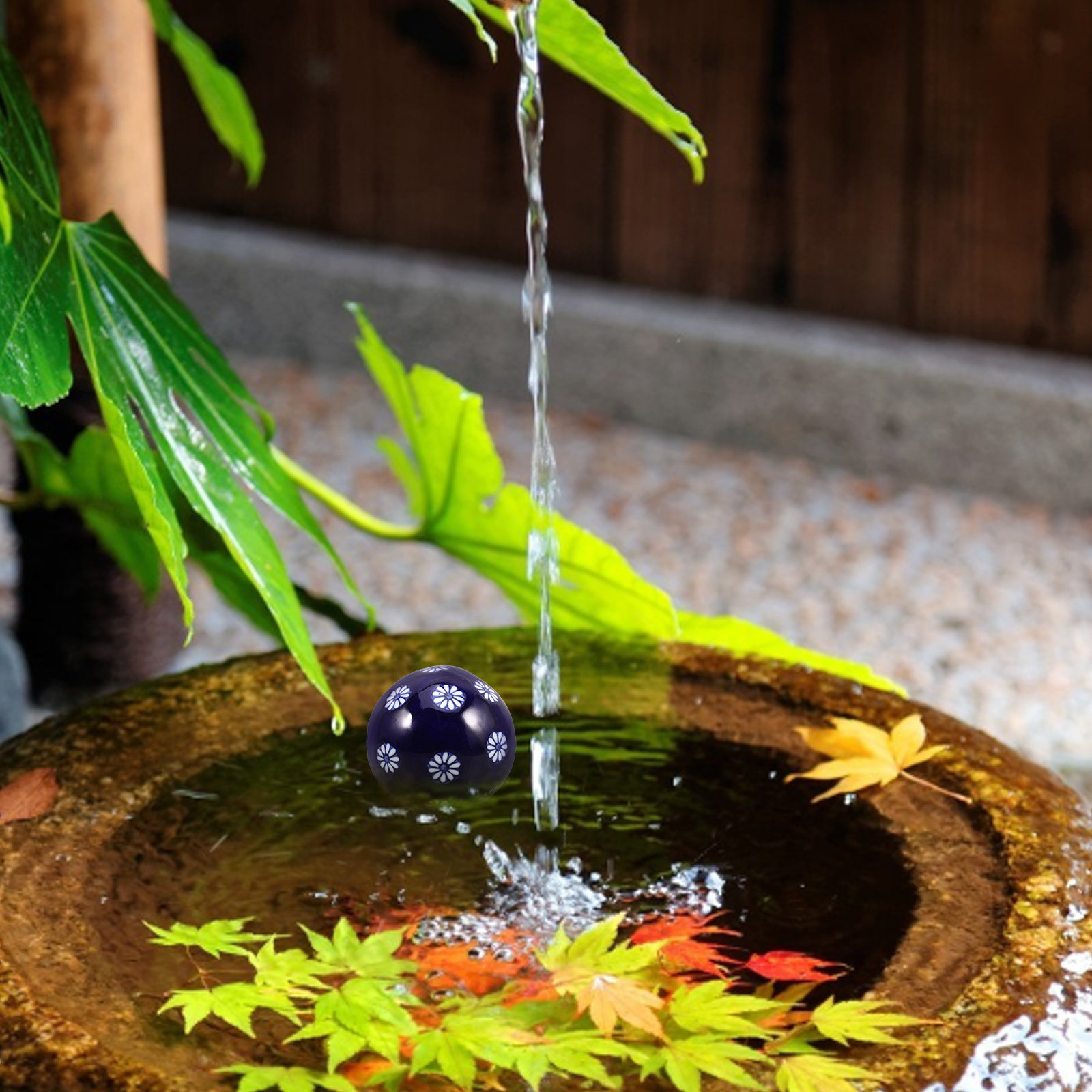 Ceramic Floating Pond Ball Art - Aquarium Fish Pond 评论和价格