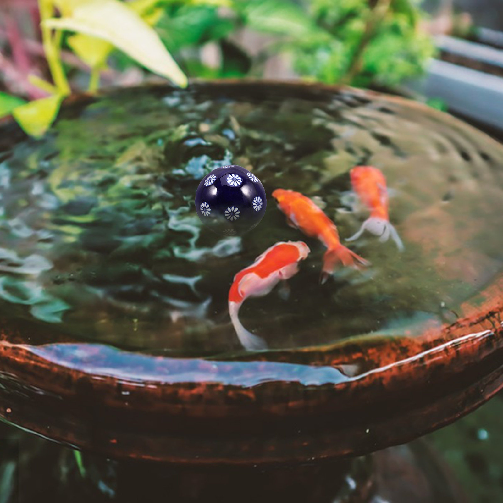 Ceramic Floating Pond Ball Art - Aquarium Fish Pond 评论和价格