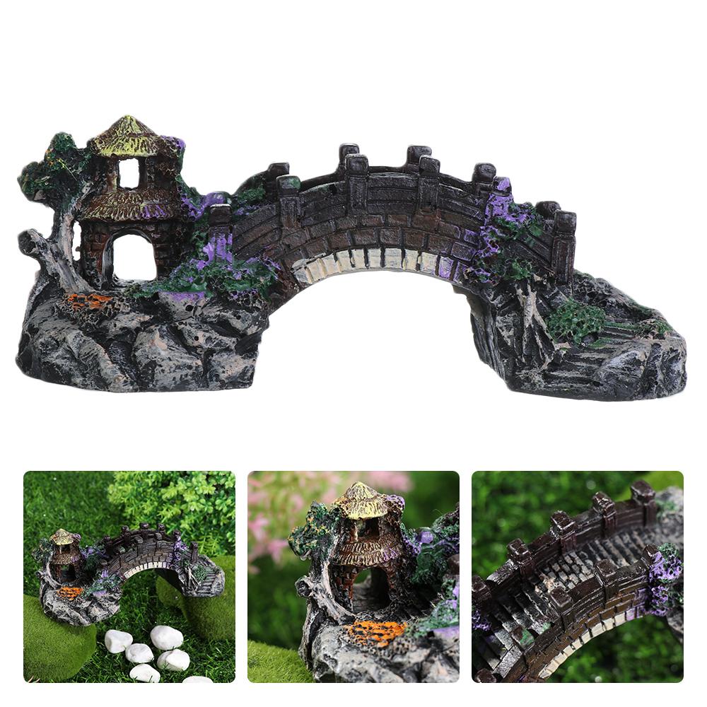 Arbor Tree Plant Aquatic Pet S - Aquarium Fish Bridge 评论和价格