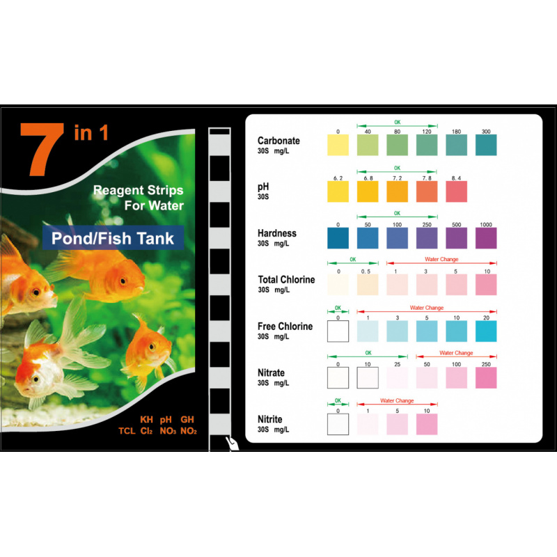 7-In-1 PH Test Strip, Aquarium - Aquarium Fish Pond 评论和价格