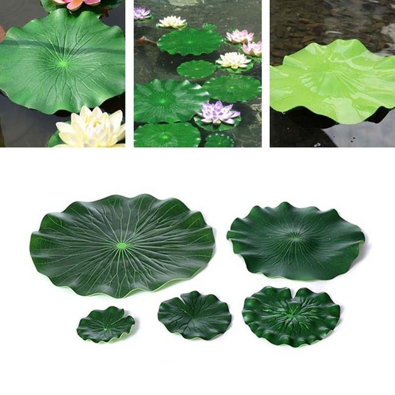 2026 Artificial Water Lily Lot - Aquarium Fish Pond 评论和价格