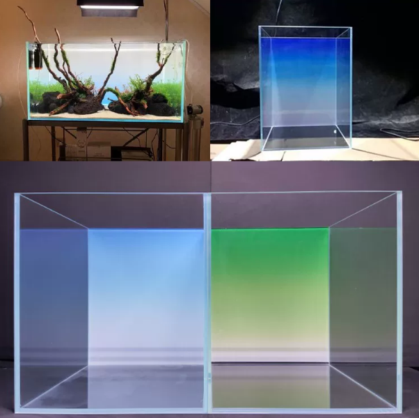 RGB Acrylic Fish Tank Backdrop - Aquarium Fish Colour 评论和价格