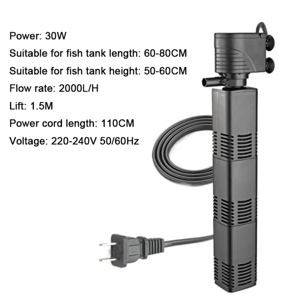 Plastic 3 in 1 Fish Tank Filte - Fish Tank Filter Aquarium 评论和价格