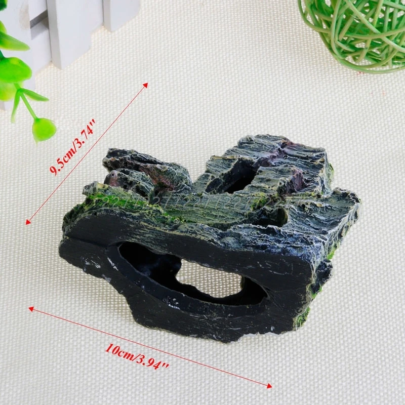 Mountain View Rockery Aquarium - Aquarium Fish Bridge 评论和价格