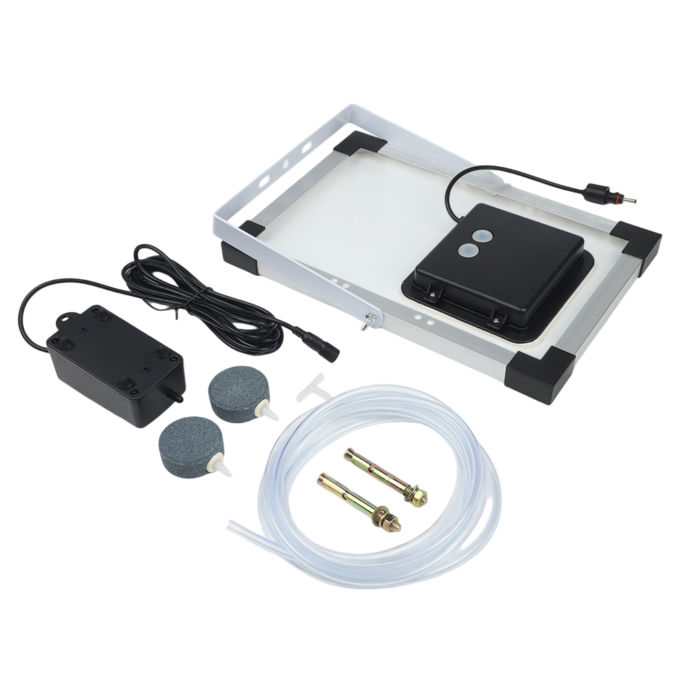 Solar Powered Pond Oxygenator  - Aquarium Fish Pond 评论和价格