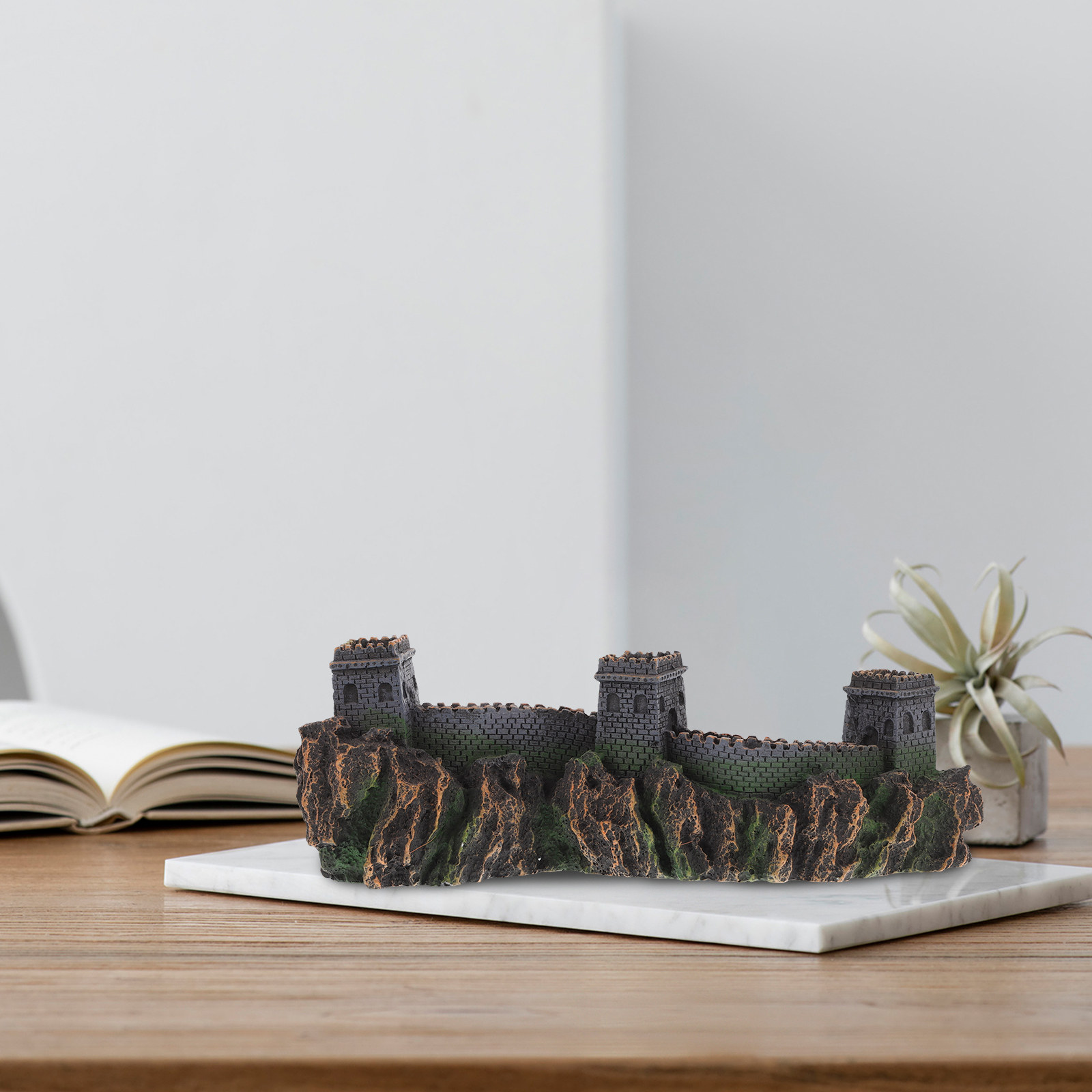 Bridge of China Resin Sculptur - Aquarium Fish Bridge 评论和价格