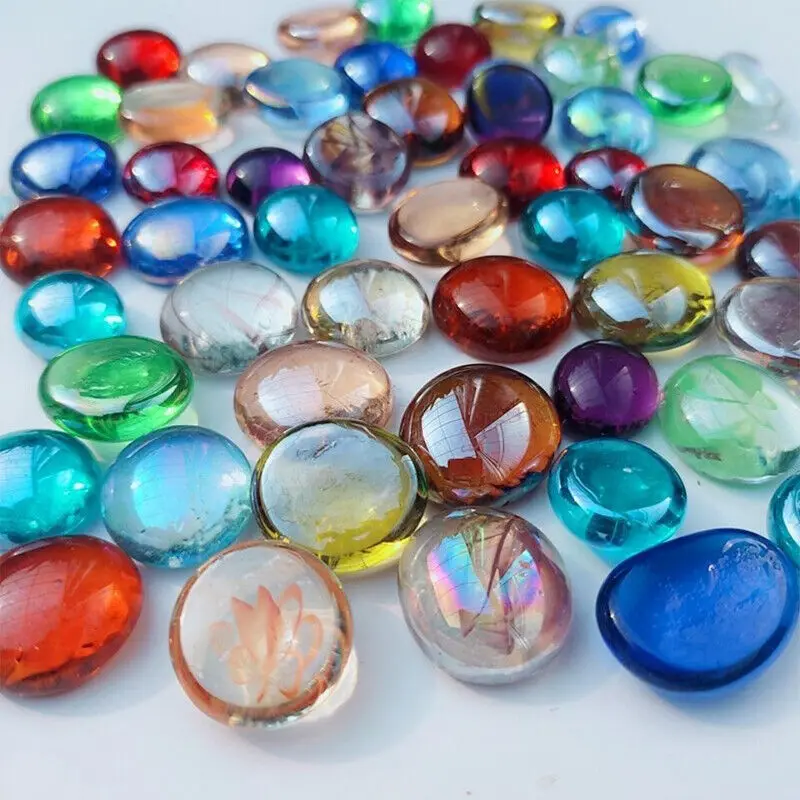 100% Natural Round Clear Quart - Aquarium Fish Colour 评论和价格