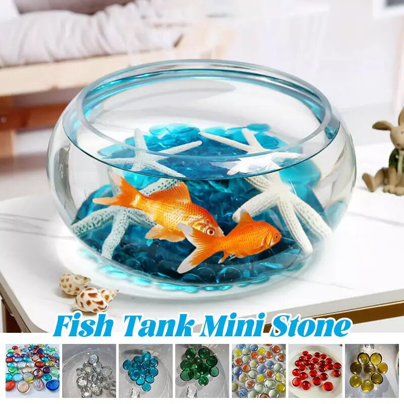 100% Natural Round Clear Quart - Aquarium Fish Colour 评论和价格