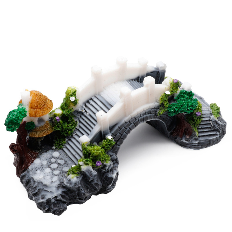 Aquarium Fish Tank Vintage Dec - Aquarium Fish Bridge 评论和价格