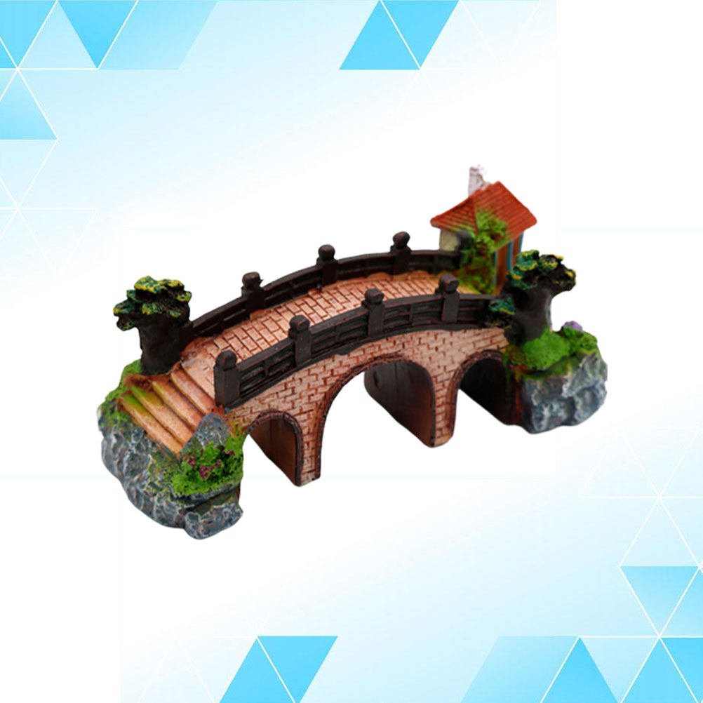 Three Hole Middle Size Aquariu - Aquarium Fish Bridge 评论和价格