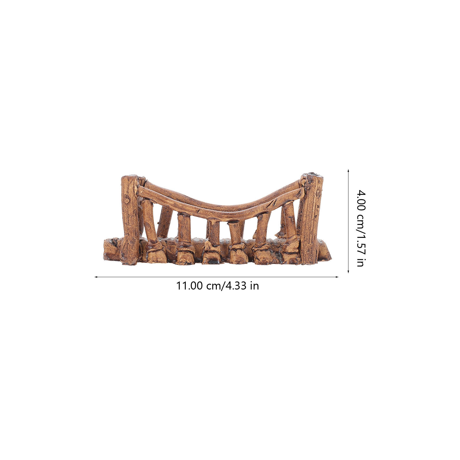 2Pcs Fish Tank Decorative Brid - Aquarium Fish Bridge 评论和价格
